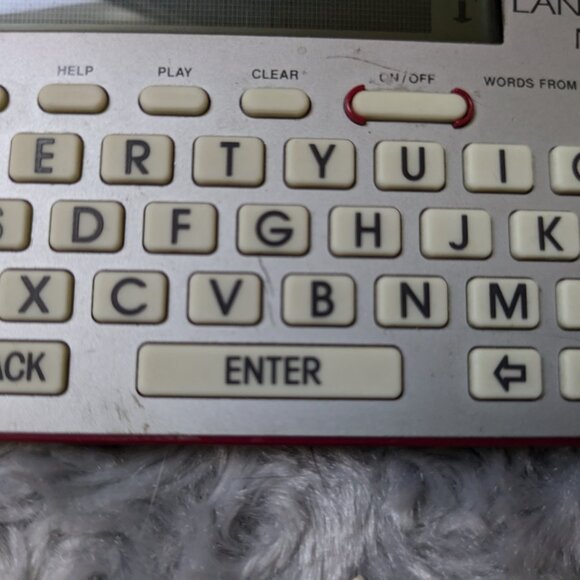 Franklin Digital Electronic Dictionary English Thesaurus LM-2015 USED with case - Picture 5 of 9